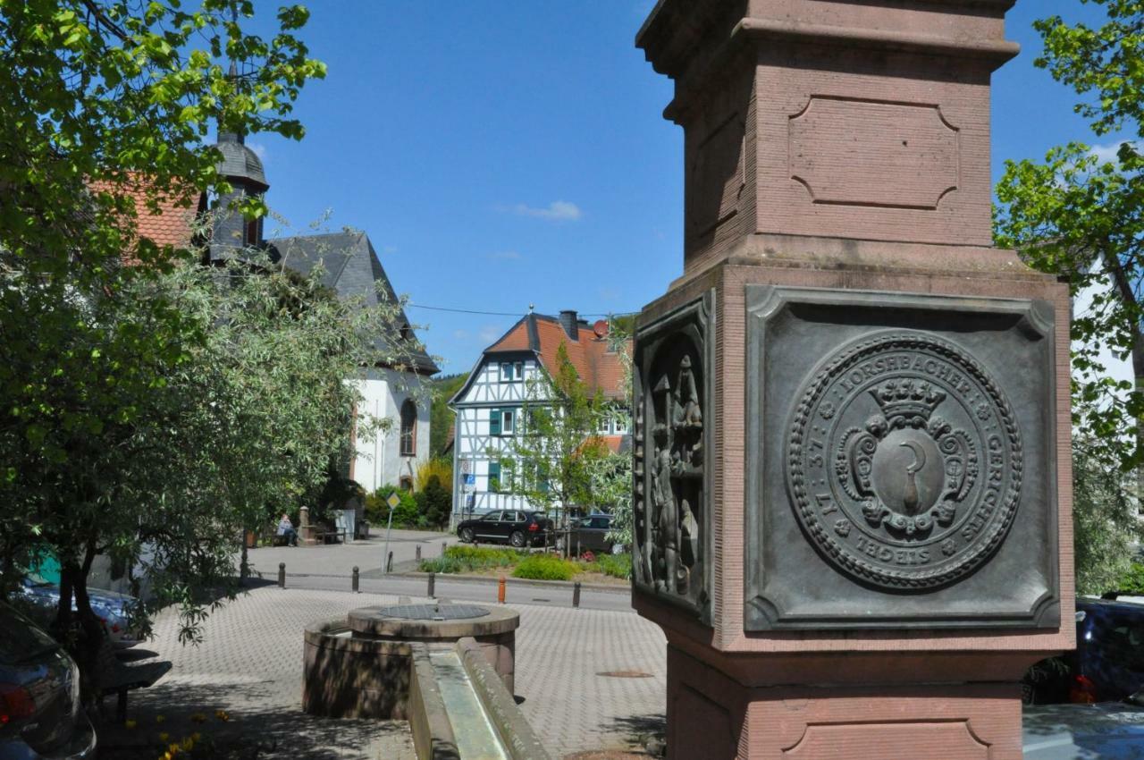 Apartmenthaus Am Zimmerplatz Hofheim Exterior foto